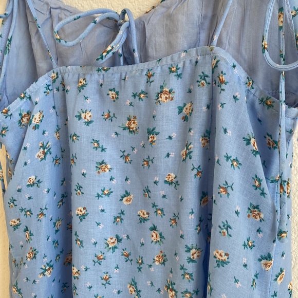 Princess Polly Hilda blue mini dress - Picture 6 of 7